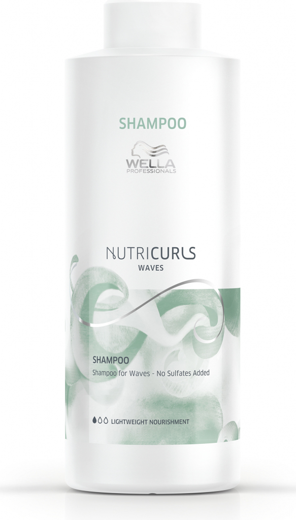 Wella Nutricurls Curls Shampoo for Waves 1000 ml