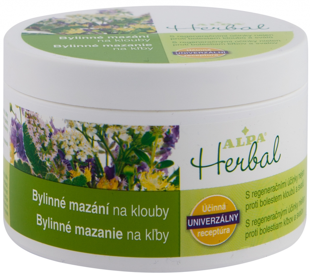 Alpa Herbal bylinné mazání na klouby 250 ml