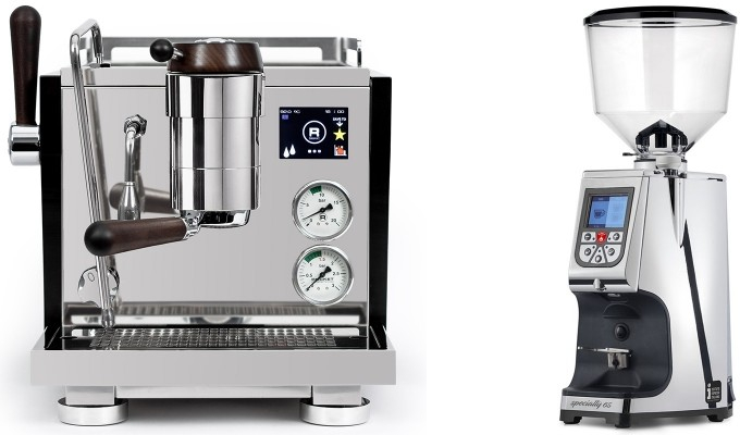 Set Rocket Espresso R NINE ONE Edizione Speciale + Eureka Atom Specialty 65