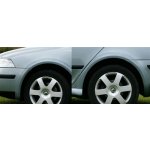 Škoda Octavia II. 04 Lemy blatníků ke krytům prahů