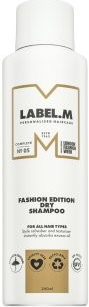 Label.M Fashion Edition Dry Shampoo suchý šampon pro všechny typy vlasů 200 ml