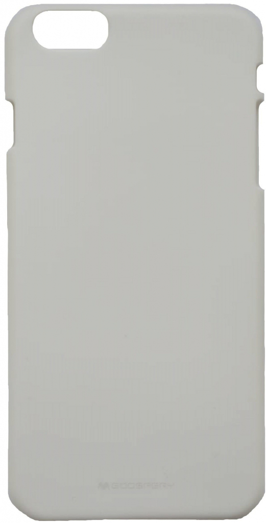 Pouzdro Goospery Mercury - Jelly iPhone 6 Plus/6S Plus bílé - SOFT FEELING