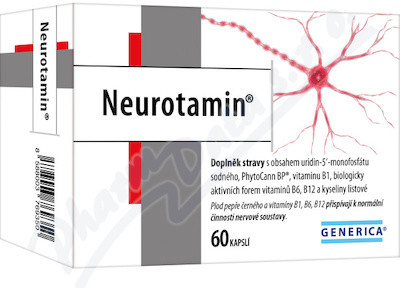 Generica Neurotamin 60 kapslí