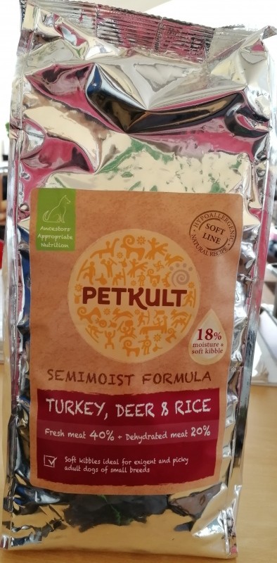 Petkult SEMIMOIST / MINI ADULT turkey 1,5 kg