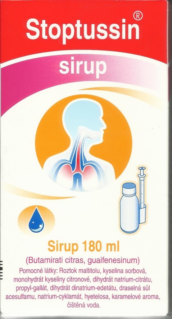 STOPTUSSIN POR 0,8MG/ML+20MG/ML SIR 1X180ML