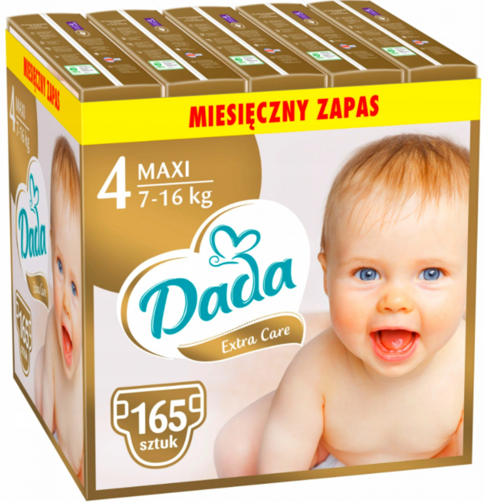 Dada Extra Care 4 Maxi 7-16 kg 165 ks