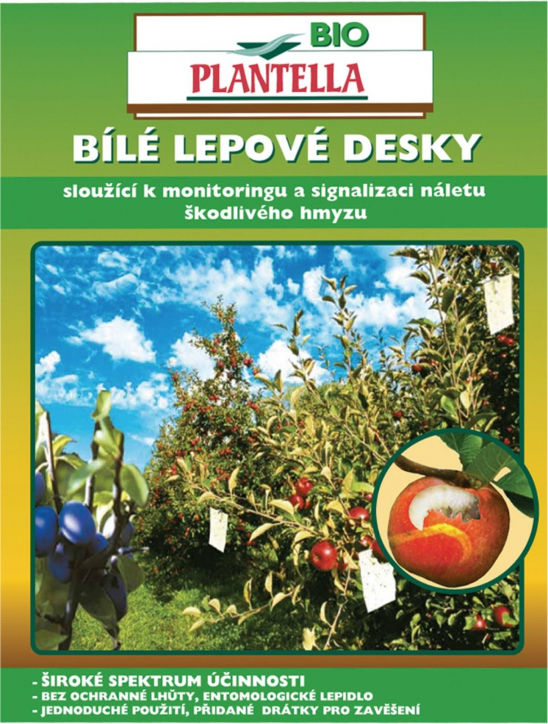 Agro BIO PLANTELLA bílé lepové desky 10 ks