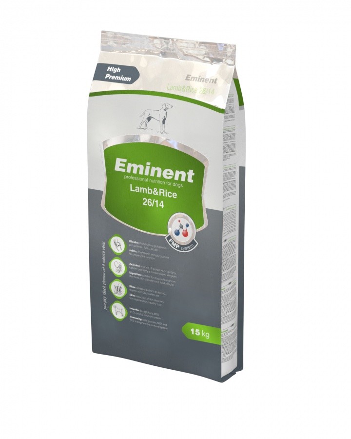 Eminent Lamb & Rice 26/14 15 kg