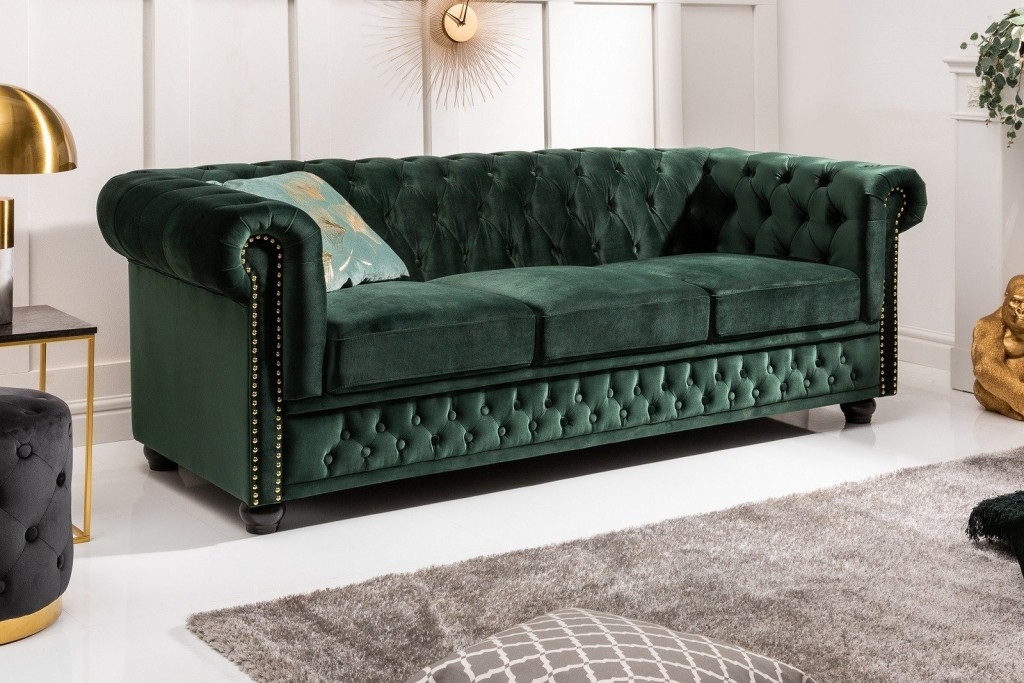 Askont R Chesterfield Oxford 3 dark green forest