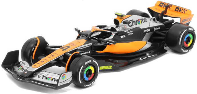 McLarenBburago MCL60 4 2023 British Grand Prix 1:43