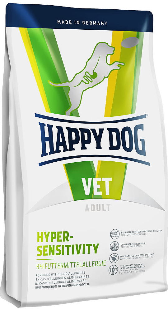 Happy Dog Vet Dieta Hypersensitivity 4 kg