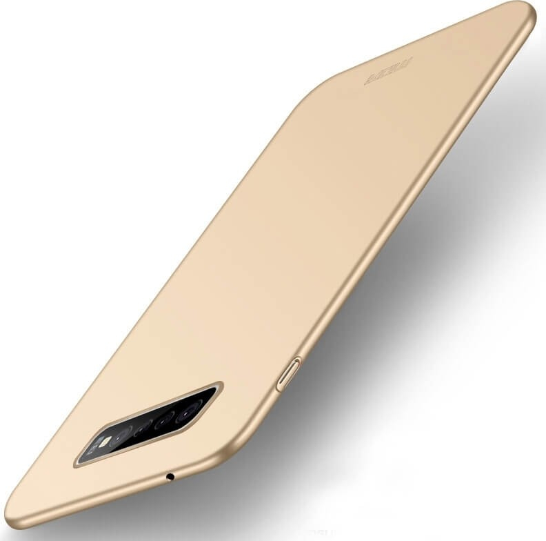 Pouzdro MOFI Ultratenké Samsung Galaxy S10 Plus zlaté