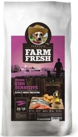 Topstein Farm Fresh Fish Sensitive Mini & Medium Grain Free 1,8 kg