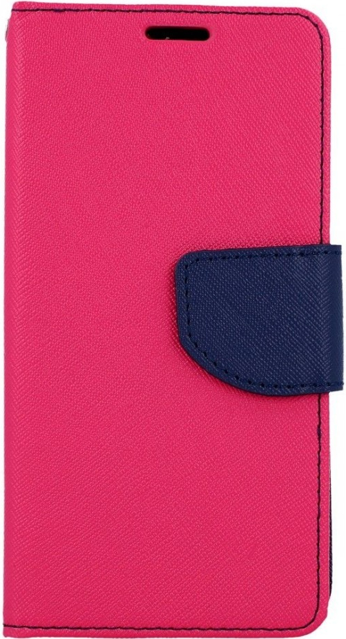 Pouzdro TopQ Samsung A40 knížkové růžové