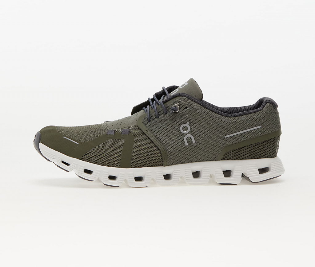 On Running Cloud 5 Olive/white