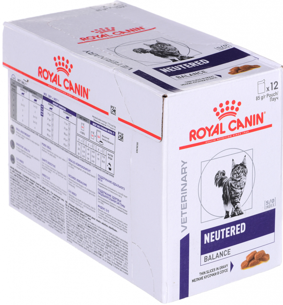 Royal Canin Veterinary Feline Neutered Weight Balance 12 x 85 g