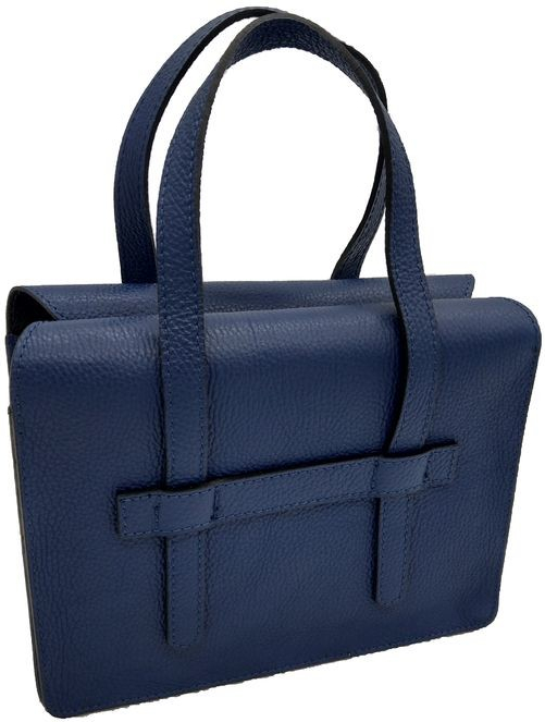 Dámská kožená kabelka Donatella 902819 modrá