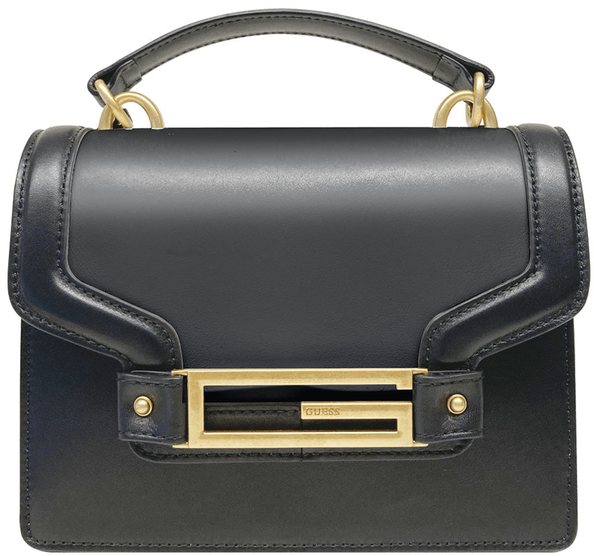 Guess taška JANE SMALL crossbody FLAP HWJATAL3383-BLA Černá