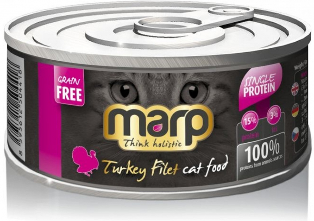Marp Turkey Filet pro kočky s krůtími prsy 70 g