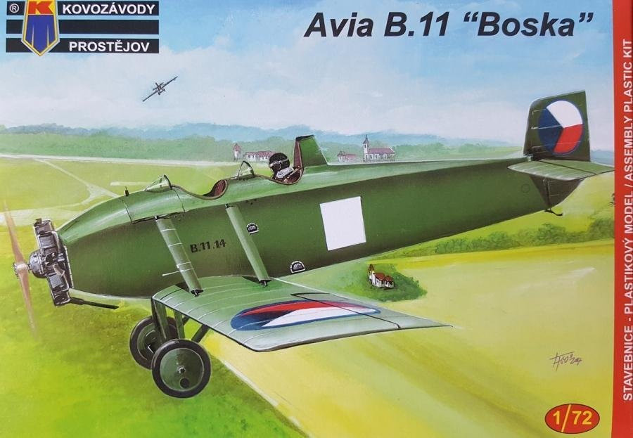 Kovozávody Prostějov Avia BH-11 Military 1:72