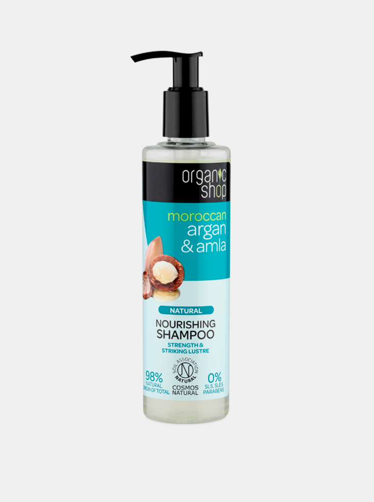 Organic Shop Vyživující šampon marocký arganový olej a a mlový výtažek 280 ml