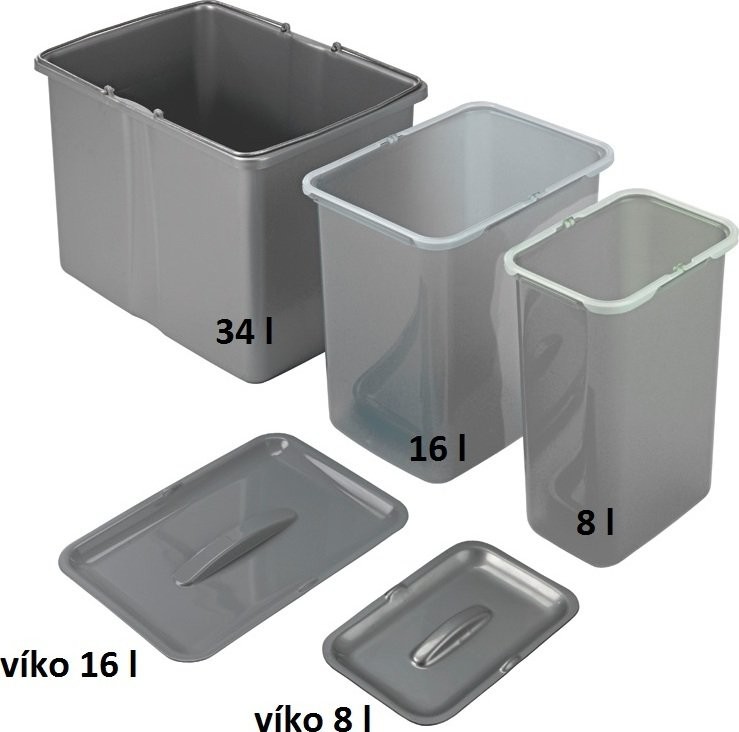 Sinks víko koše 8 l EK9029