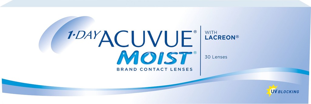 1-DAY ACUVUE® MOIST 30 čoček