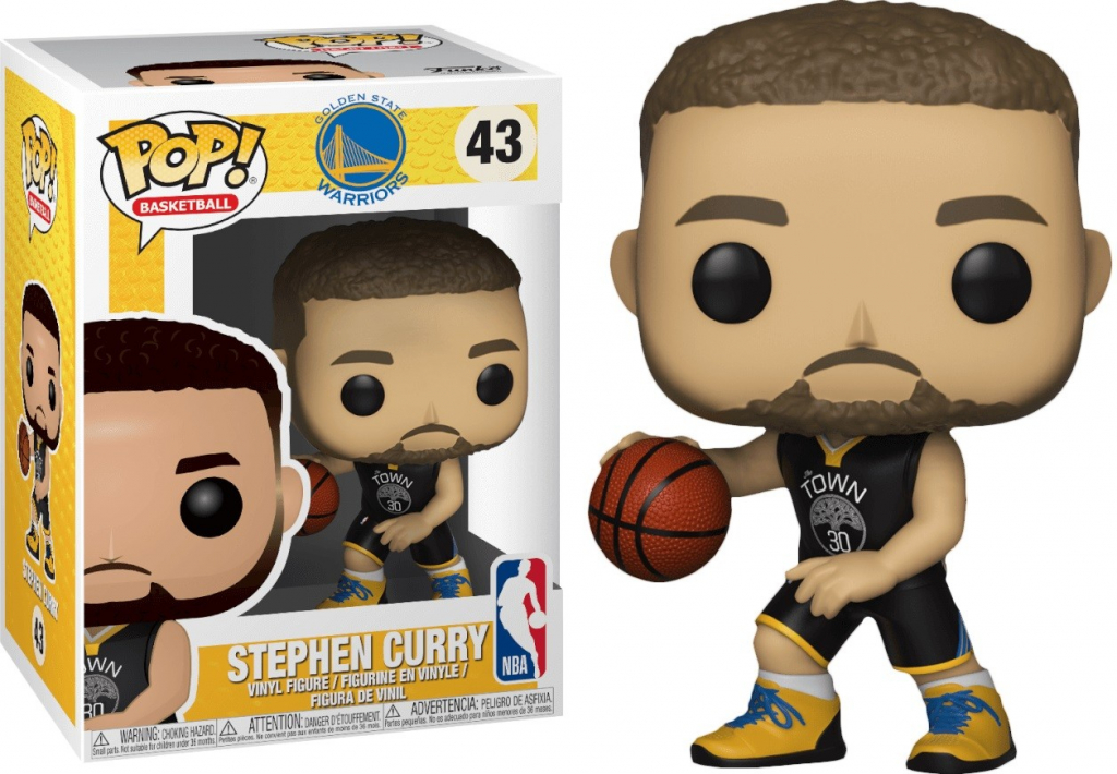 Funko Pop! NBA Warriors Stephen Curry10 cm