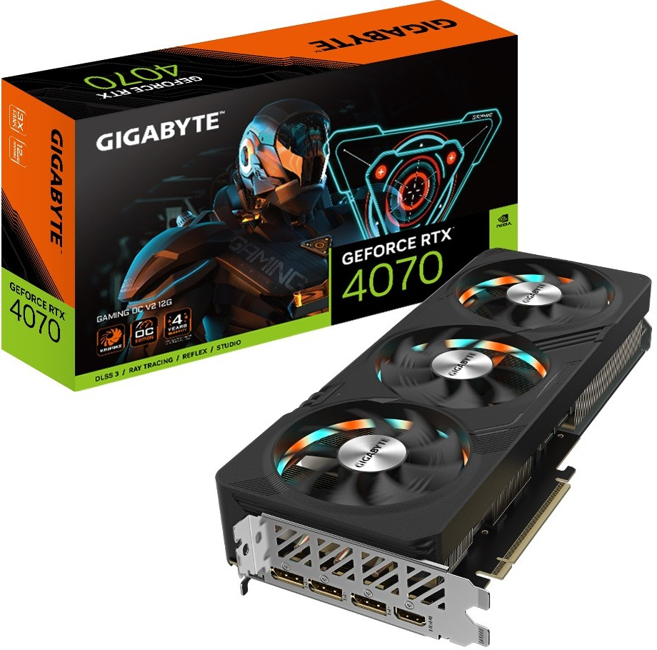 Gigabyte GV-N4070GAMING OCV2-12GD