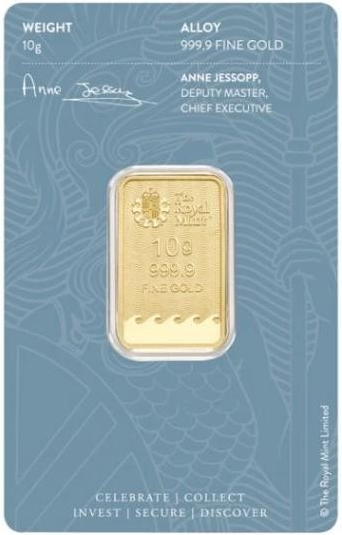 The Royal Mint zlatý slitek 10 g