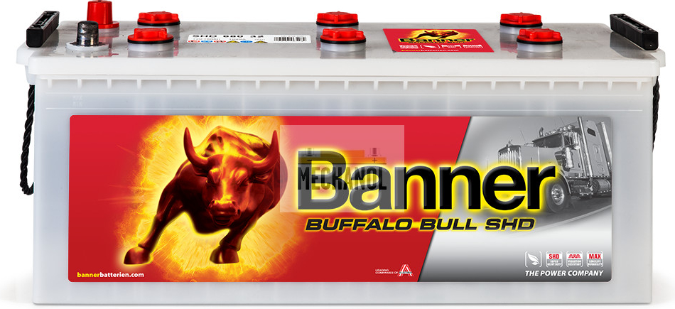Banner Buffalo Bull SHD 12V 180Ah 1000A SHD680 32