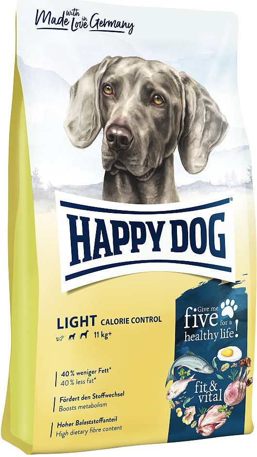 Happy Dog Light Calorie Control 3 x 12 kg