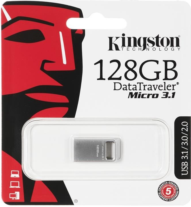 Kingston DataTraveler Micro 3.1 128GB DTMC3/128GB