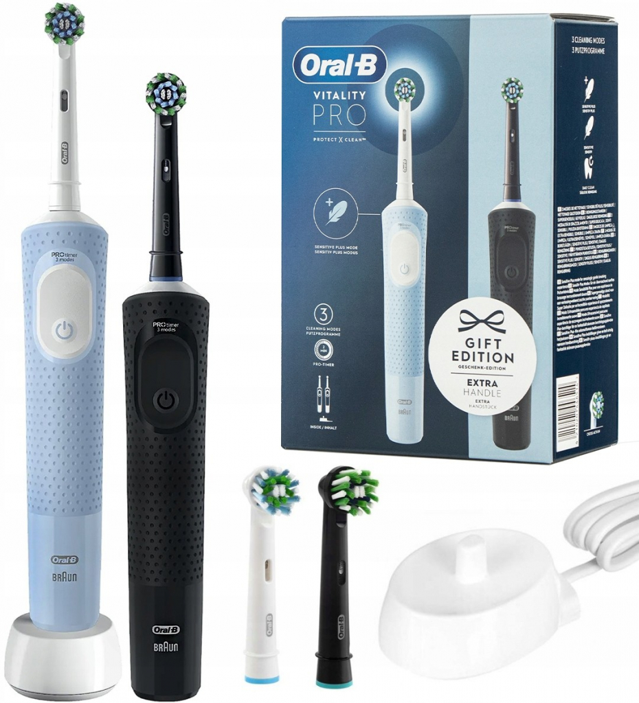 Oral-B Vitality Pro D103 Duo Black/Blue