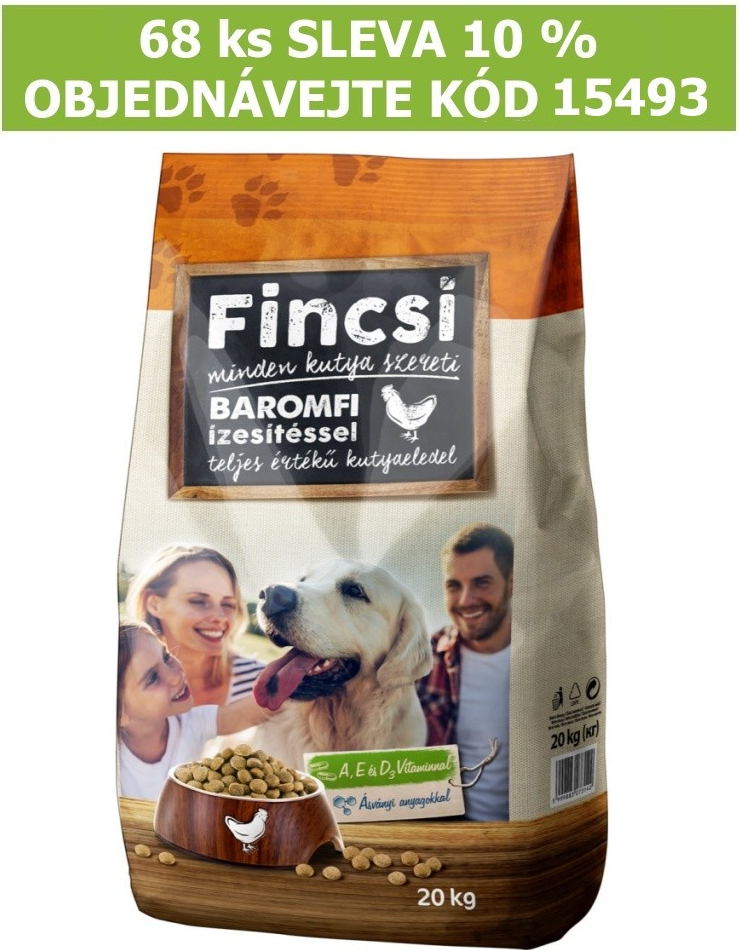 Fincsi Dry food with Poultry 20 kg