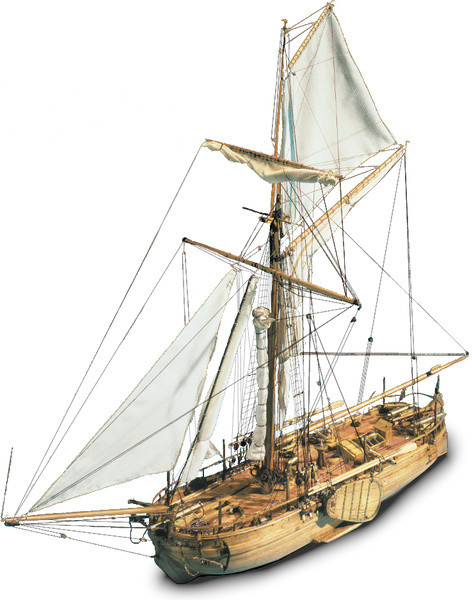 Mantua Model Holandský válečný člun No2 kit 1:43