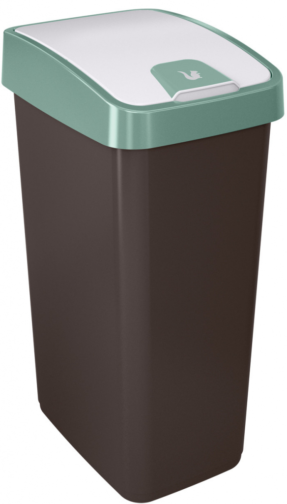 Keeeper Magne Odpadkový koš s víkem severská zelená 45 l