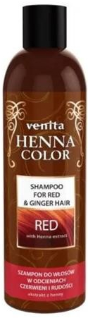 Venita Henna color šampon Red rudé červené vlasy 250 ml