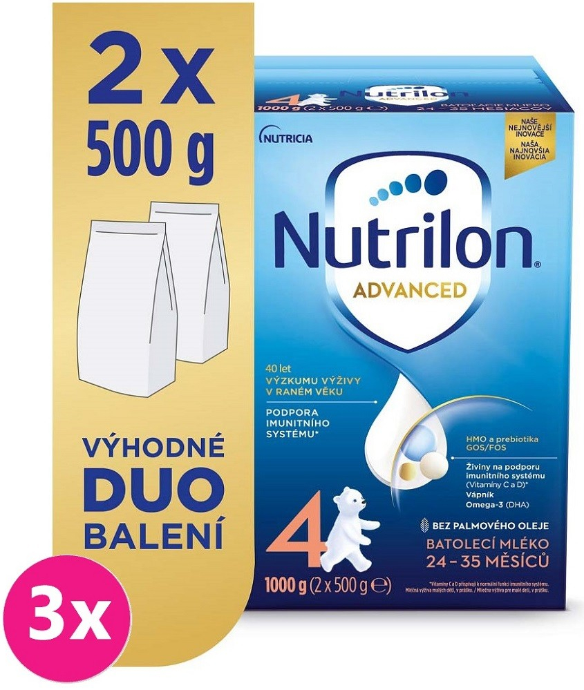 NUTRILON 4 Advanced 3 x 1 kg