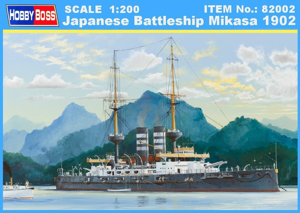 Hobby Boss Japanese Battleship Mikasa 1902 1:200