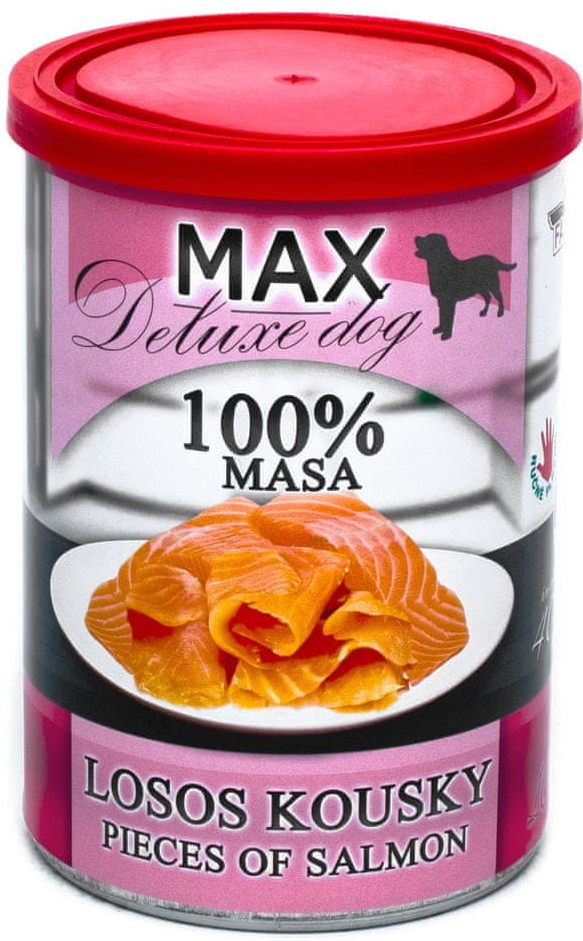 Max Deluxe losos kousky 6 x 400 g