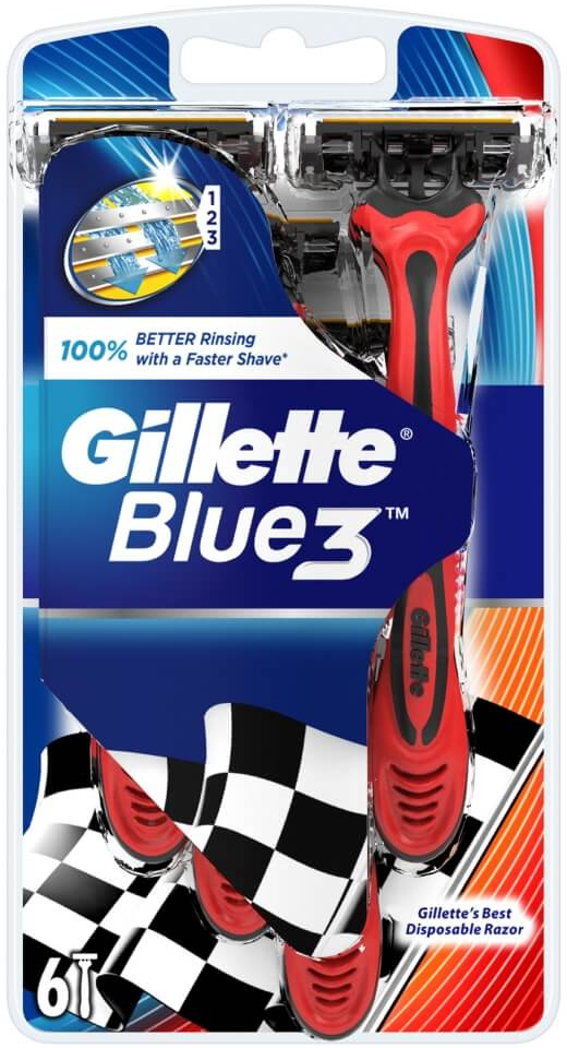 Gillette Blue3 Pride 6 ks