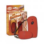 Bezdrátové vibrační vajíčko Lust Control Red