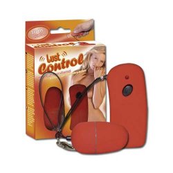 Bezdrátové vibrační vajíčko Lust Control Red