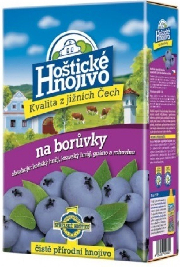 Forestina Hoštické hnojivo na borůvky čistě přírodní 1kg