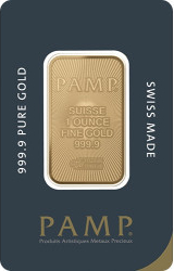 PAMP Black zlatý slitek 1 oz