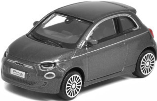 Bburago Fiat 500e 2021 Černý 1:43