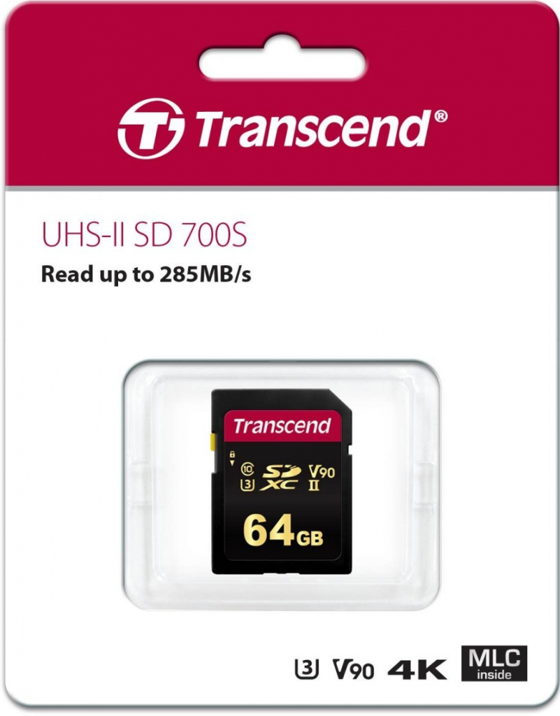 TRANSCEND SDXC Class 10 64 GB SDC700S