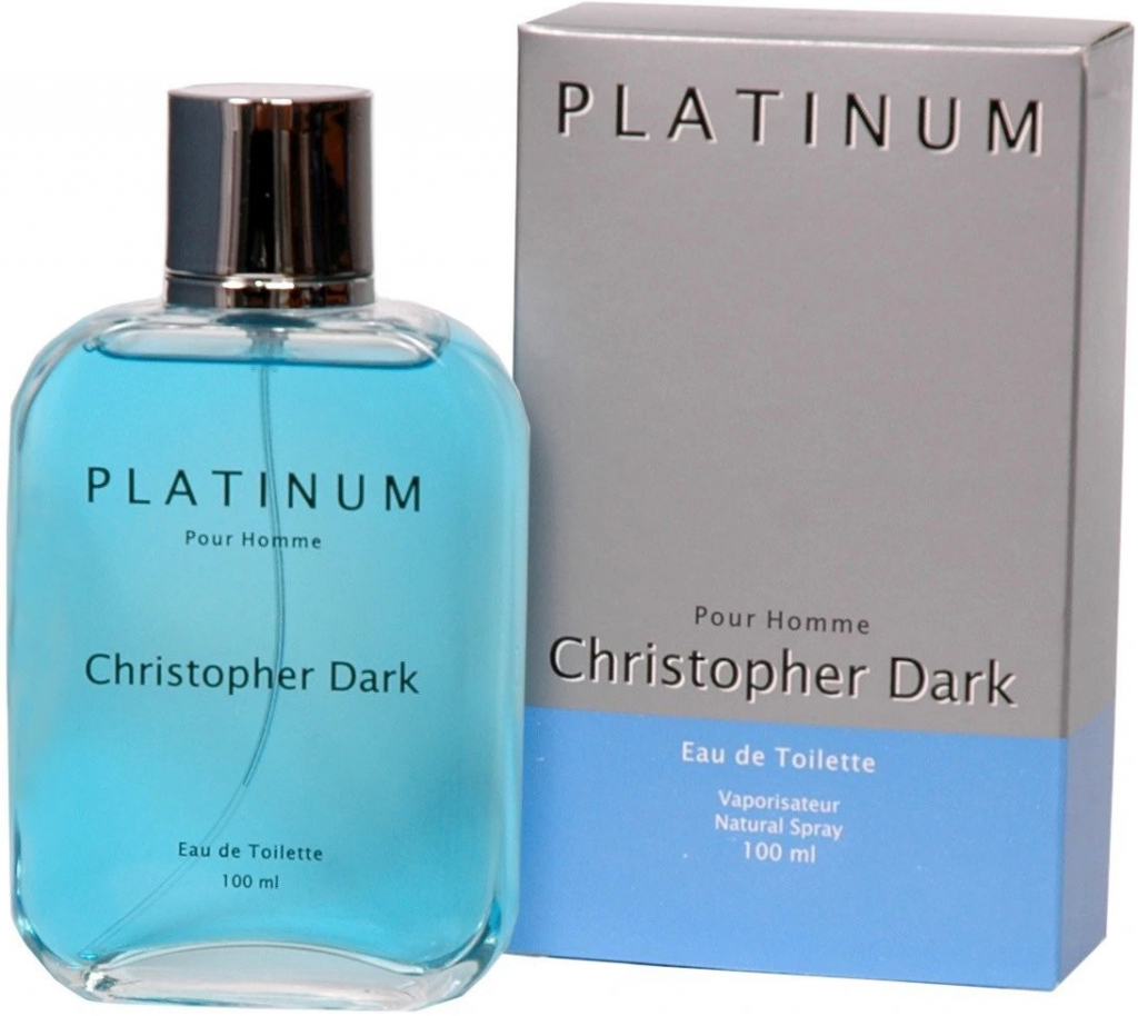 Christopher Dark Platinum toaletní voda pánská 100 ml