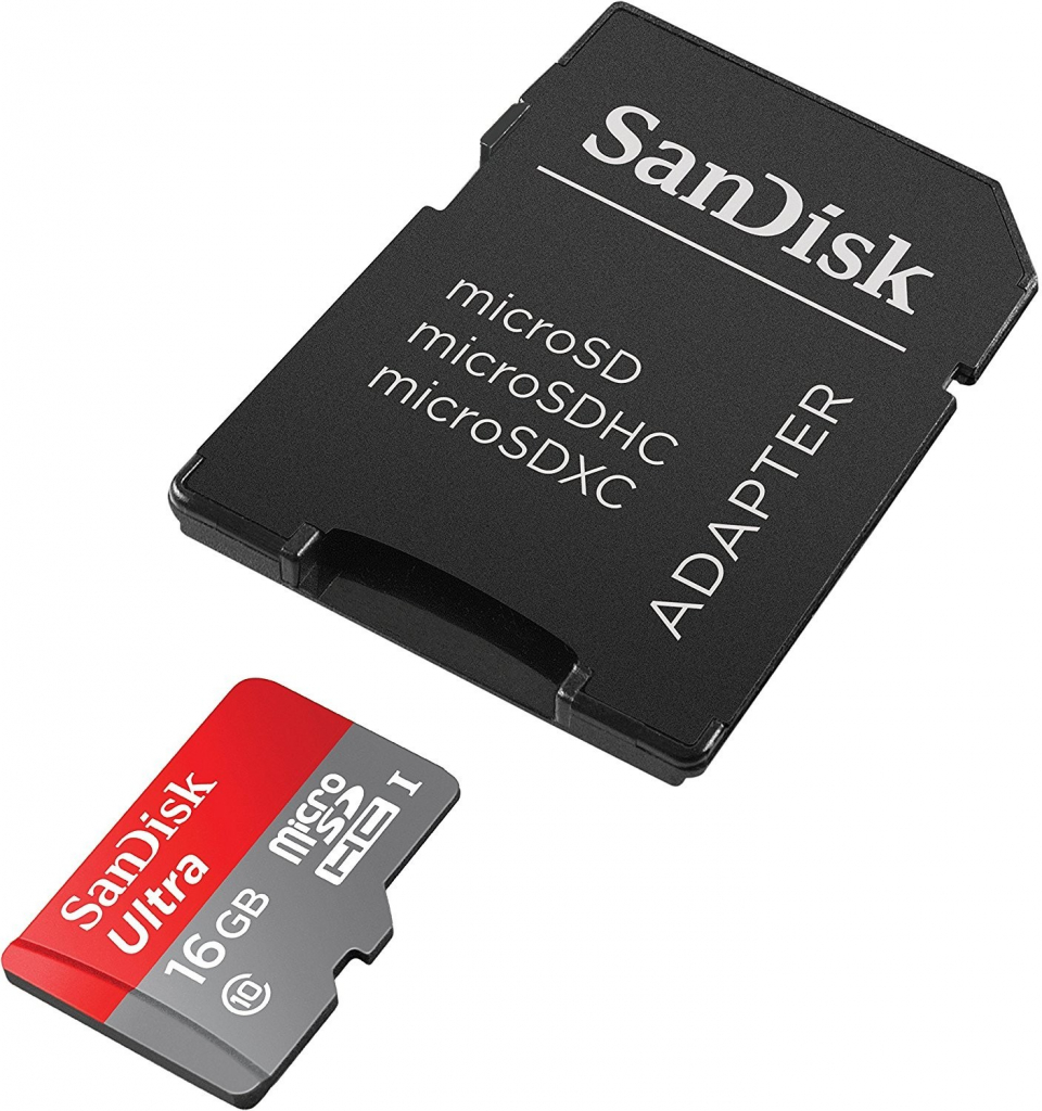 SanDisk microSDHC 16 GB UHS-I U1 SDSQUAR-016G-GN6MA